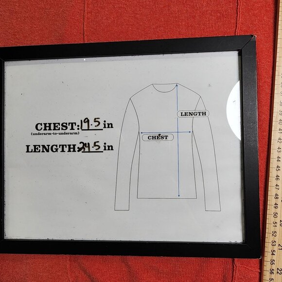 Free People Womens L Hi Low Sweater Red Lightweight Stretch Knit Pullover Top - Picture 5 of 9